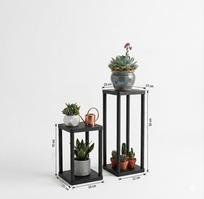 Hanah Home Sakura Flower 2 - Negro